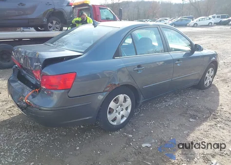 2009 Hyundai Sonata Gls из США, поврежденный, VIN 5NPET46CX9H455539